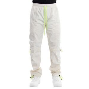 EPTM. Men’s Cream Hyper Neon Drawstring Track Pants Style 15030 Size Medium (32)